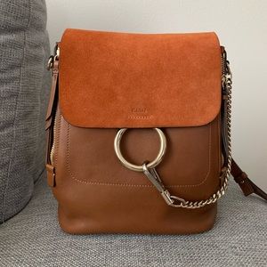 Chloe Faye Medium Backpack (Tan)